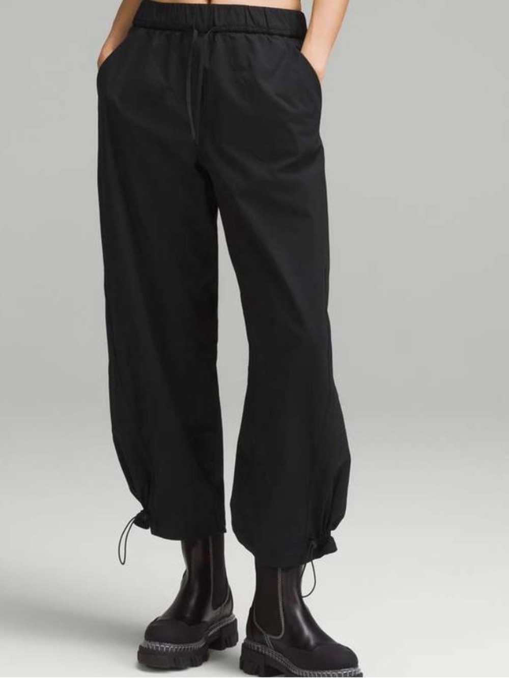 Lululemon Cinchable Cuff High-Rise Jogger Black XL